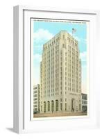 Trust and Savings Building, Kalamazoo, Michigan-null-Framed Art Print