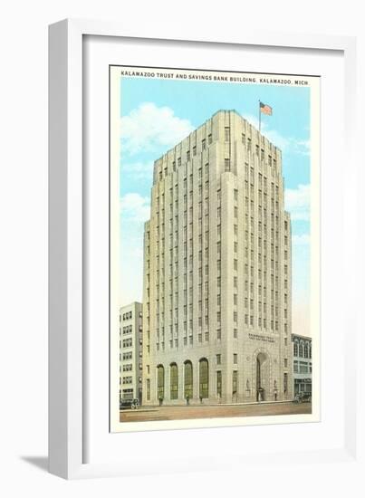 Trust and Savings Building, Kalamazoo, Michigan-null-Framed Art Print