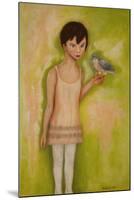 Trust-Girl with a Sparrow Hawk, 2010-Stevie Taylor-Mounted Giclee Print
