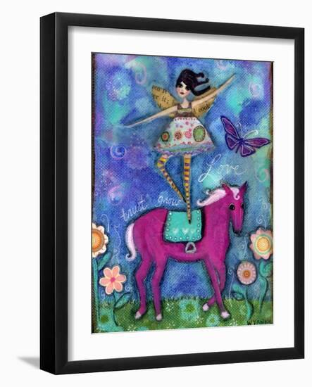 Trust Grow Love-Wyanne-Framed Giclee Print