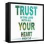 Trust In The Lord-Taylor Greene-Framed Stretched Canvas
