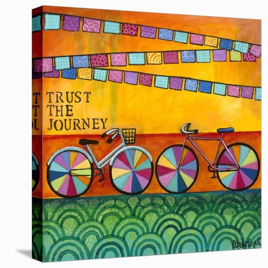 Trust the Journey-Carla Bank-Stretched Canvas