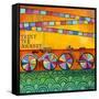 Trust the Journey-Carla Bank-Framed Stretched Canvas