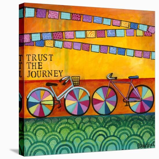 Trust the Journey-Carla Bank-Stretched Canvas