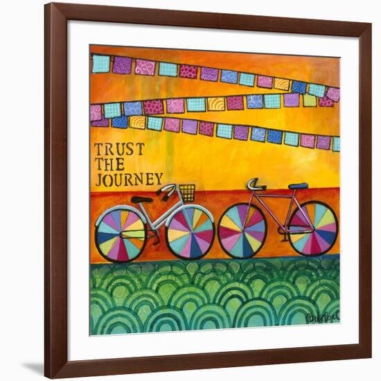 Trust the Journey-Carla Bank-Framed Giclee Print