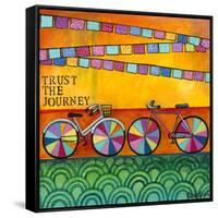 Trust the Journey-Carla Bank-Framed Stretched Canvas