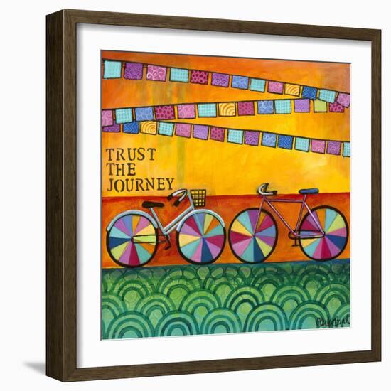 Trust the Journey-Carla Bank-Framed Giclee Print