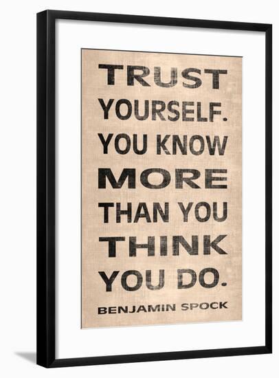 Trust Yourself-N. Harbick-Framed Premium Giclee Print