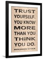 Trust Yourself-N. Harbick-Framed Art Print