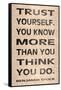 Trust Yourself-N. Harbick-Framed Stretched Canvas