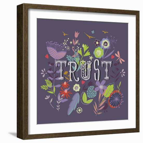Trust-Ken Hurd-Framed Giclee Print