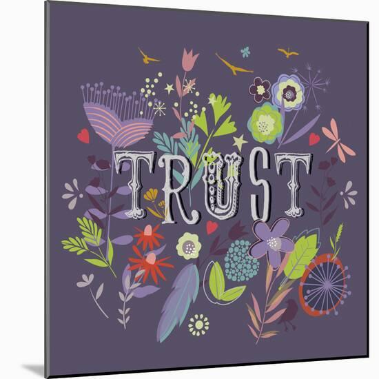 Trust-Ken Hurd-Mounted Giclee Print