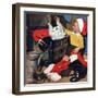 "Truth About Santa", December 15, 1951-Richard Sargent-Framed Giclee Print