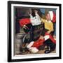 "Truth About Santa", December 15, 1951-Richard Sargent-Framed Giclee Print