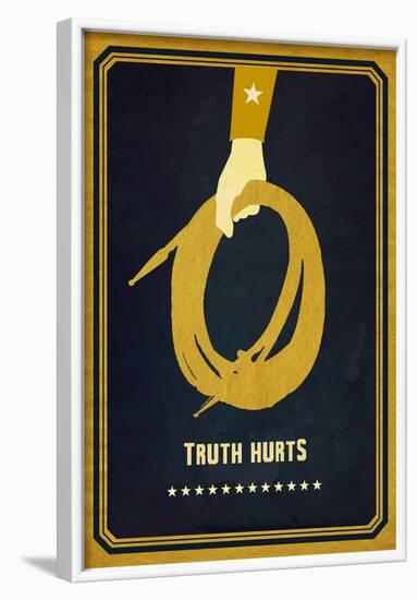 Truth Hurts-null-Framed Poster