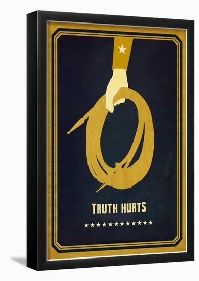 Truth Hurts-null-Framed Poster