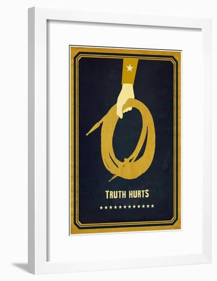 Truth Hurts-null-Framed Poster