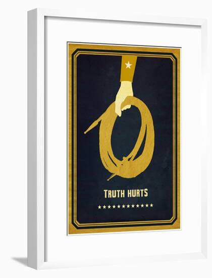 Truth Hurts-null-Framed Poster