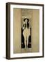 " Truth is Fire and to speak Truth is Shining and Burning".Study for a later oil painting. 1898-Gustav Klimt-Framed Giclee Print