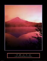 Truth: Misty Mountain-null-Lamina Framed Art Print