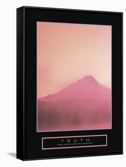 Truth - Misty Mountain-Unknown Unknown-Framed Stretched Canvas