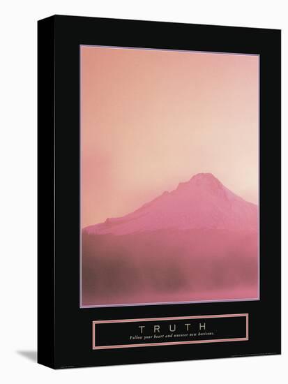 Truth - Misty Mountain-Unknown Unknown-Stretched Canvas