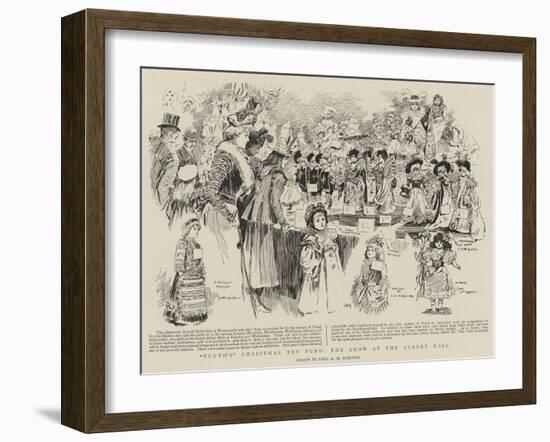 Truth's Christmas Toy Fund, the Show at the Albert Hall-null-Framed Giclee Print