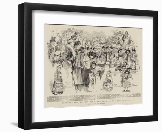 Truth's Christmas Toy Fund, the Show at the Albert Hall-null-Framed Giclee Print