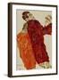 Truth Unveiled, 1913-Egon Schiele-Framed Giclee Print