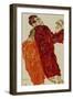 Truth Unveiled, 1913-Egon Schiele-Framed Giclee Print