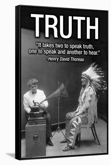 Truth-Wilbur Pierce-Framed Stretched Canvas