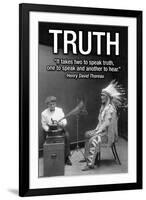 Truth-Wilbur Pierce-Framed Art Print