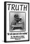 Truth-null-Framed Stretched Canvas