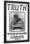 Truth-null-Framed Art Print