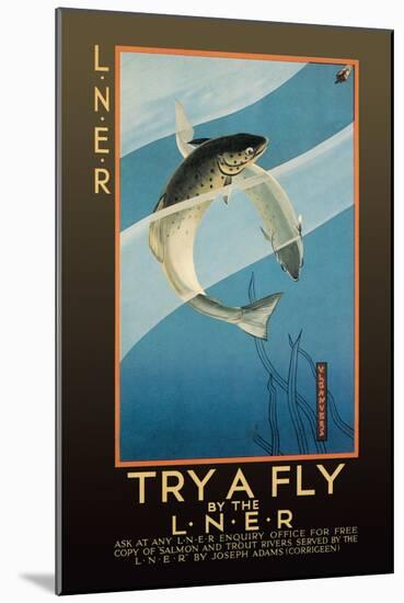 Try a Fly-V.l. Danvers-Mounted Art Print