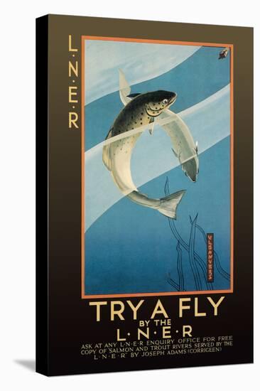 Try a Fly-V.l. Danvers-Stretched Canvas