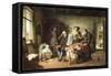 Try Dese Pair, 1864-Frederick Daniel Hardy-Framed Stretched Canvas