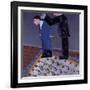 Try in on for Size, 1978-Peter Wilson-Framed Giclee Print