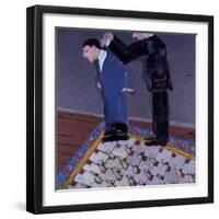 Try in on for Size, 1978-Peter Wilson-Framed Giclee Print