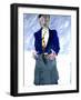 Try it on for Size, 1978-Peter Wilson-Framed Giclee Print