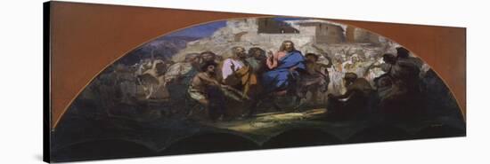 Try of Christ into Jerusalem, 1876-Henryk Siemiradzki-Stretched Canvas