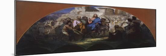 Try of Christ into Jerusalem, 1876-Henryk Siemiradzki-Mounted Giclee Print