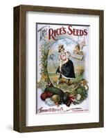 Try Rice's Seeds Cambridge-null-Framed Premium Giclee Print