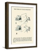 Try This on Your Friends-null-Framed Art Print