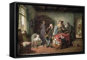 Try This Pair, 1864-Frederick Daniel Hardy-Framed Stretched Canvas