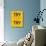 Try Try Try Yellow-NaxArt-Art Print displayed on a wall