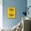 Try Try Try Yellow-NaxArt-Mounted Art Print displayed on a wall