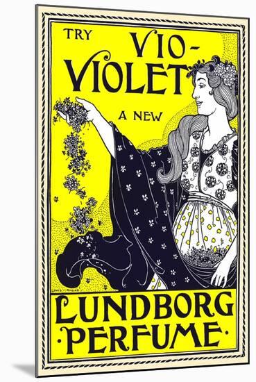 Try Vio-Violet, A New Lundborg Perfume-Louis Rhead-Mounted Art Print