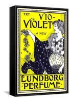 Try Vio-Violet, A New Lundborg Perfume-Louis Rhead-Framed Stretched Canvas