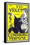 Try Vio-Violet, a New Lundborg Perfume-Louis Rhead-Framed Stretched Canvas